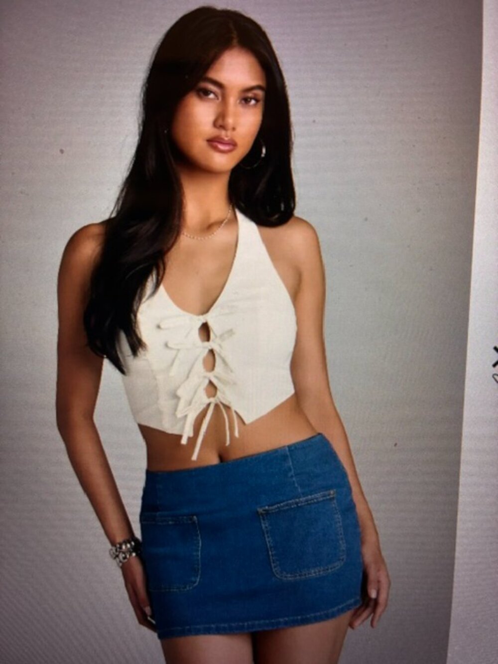Tie Front Halter top